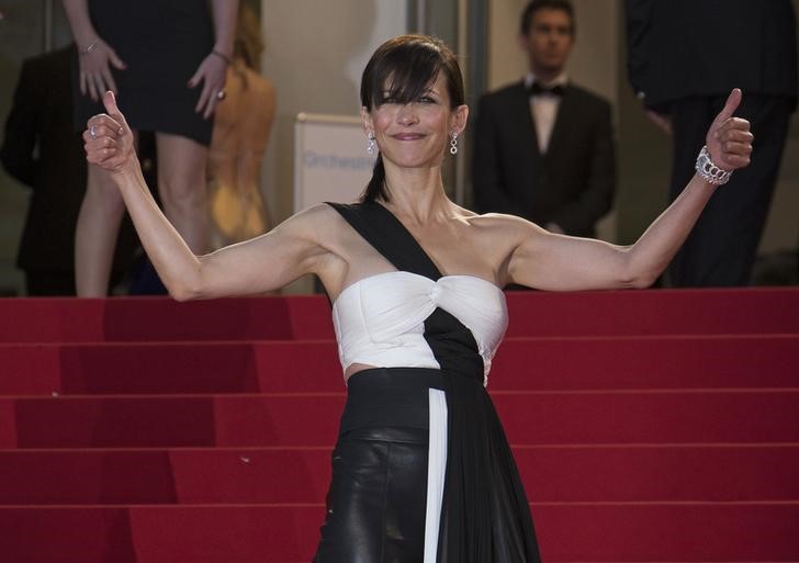 © Reuters. Atriz Sophie Marceau durante Festival de Cannes 