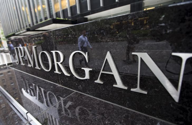 © Reuters. JPMorgan, Goldman Sachs y Morgan Stanley crearán una empresa de información financiera