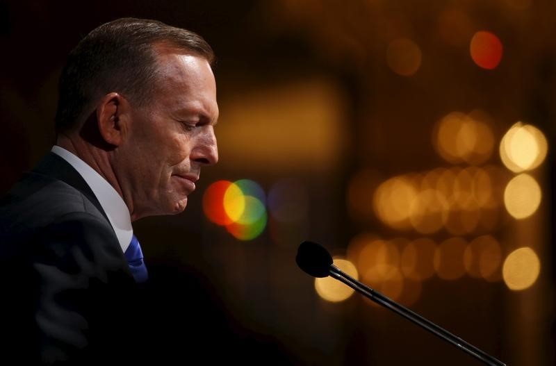 © Reuters. Primeiro-ministro da Austrália, Tony Abbott