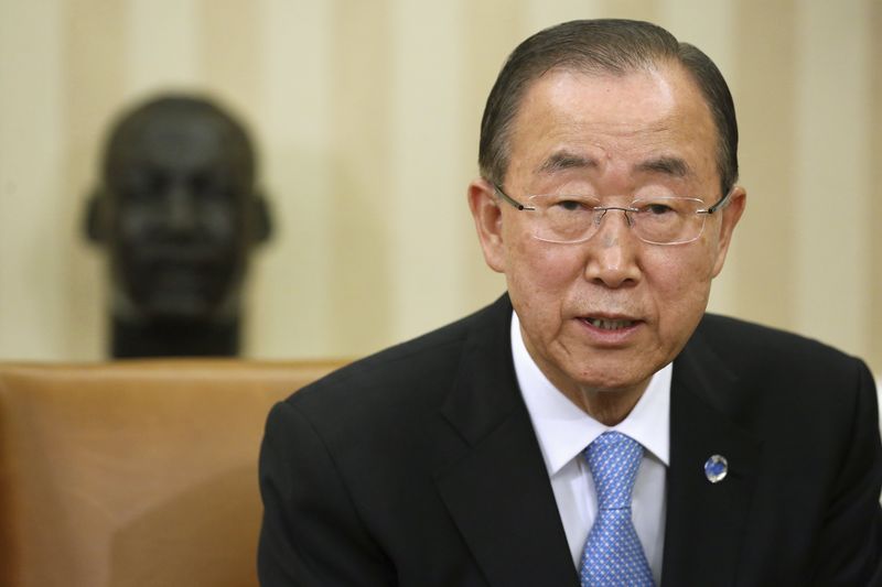© Reuters. أمين عام الأمم المتحدة يحث الكوريتين على عدم تصعيد التوترات