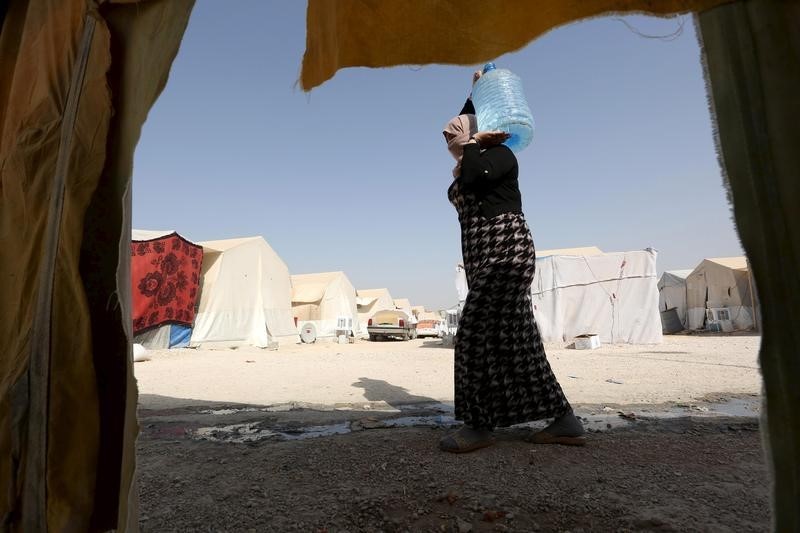 © Reuters. LE CALVAIRE DES FEMMES YAZIDIES D'IRAK