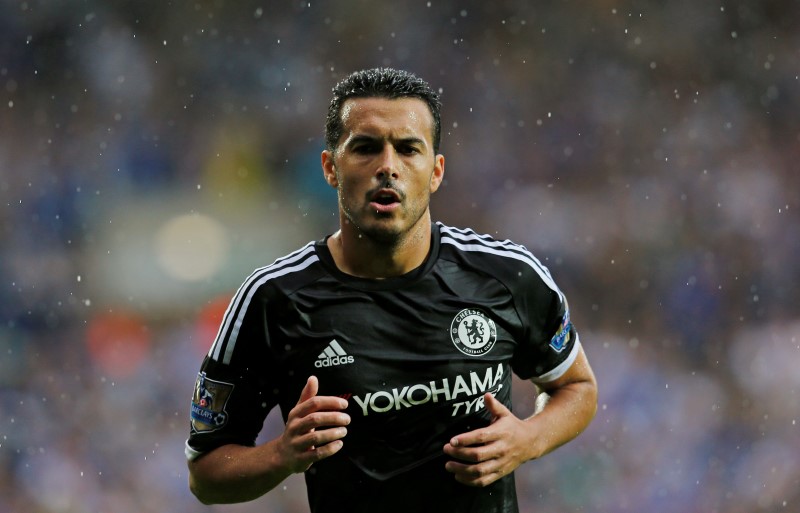© Reuters. Fichar por el Chelsea era una oportunidad, dice Pedro