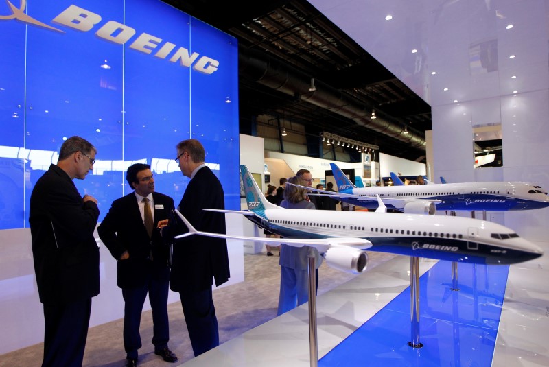 © Reuters. BOEING, À SUIVRE MARDI À WALL STREET