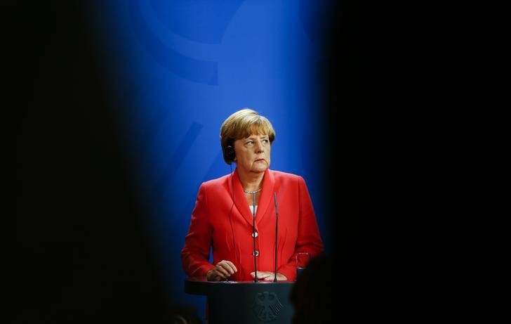 © Reuters. Chanceler da Alemanha, Angela Merkel