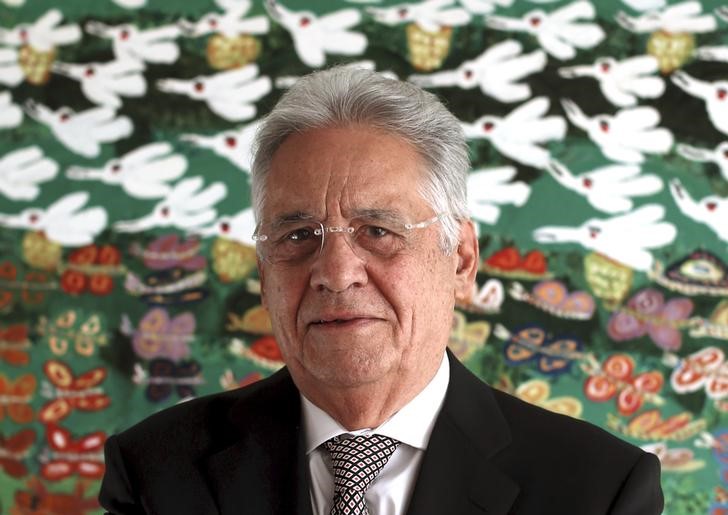 © Reuters. Ex-presidente Fernando Henrique Cardoso posa para foto durante entrevista à Reuters em São Paulo