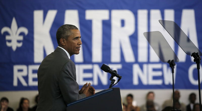 © Reuters. اوباما يشيد باداء الاقتصاد الامريكي ويحث الكونجرس على اقرار ميزانية