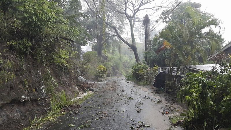 © Reuters. Tempestade Erika em Dominica