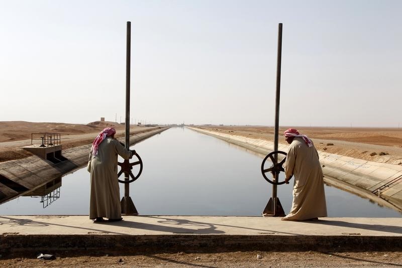 © Reuters. Un sediento Oriente Próximo enfrenta un empeoramiento de escasez de agua