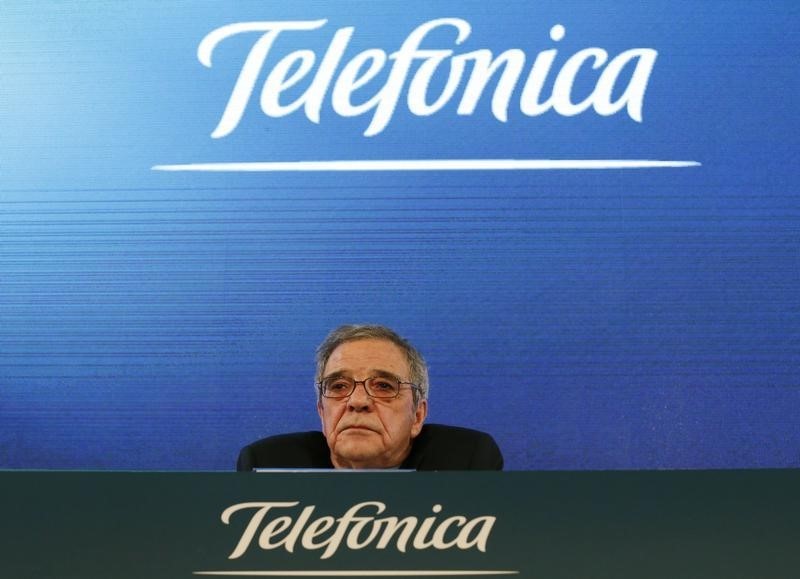 © Reuters. Telefónica gana cuota de mercado en Brasil, resta importancia a recesión