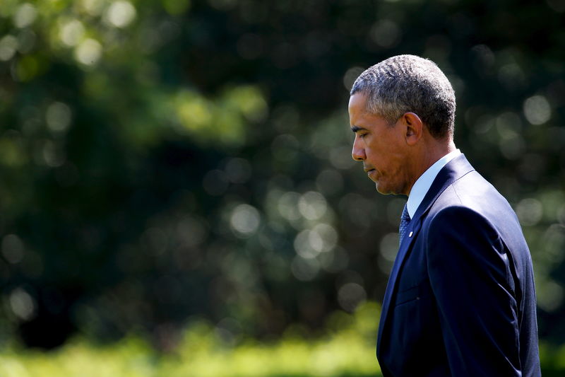 © Reuters. Obama na Casa Branca, em Washington