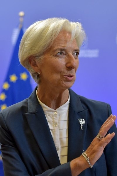 © Reuters. Il numero uno dell'Fmi Christine Lagarde 