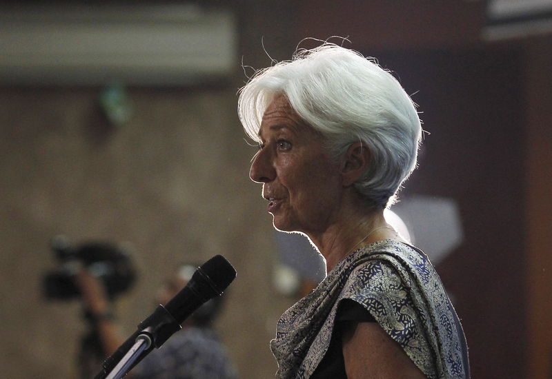 © Reuters. Diretora-gerente do Fundo Monetário Internacional, Christine Lagarde, durante evento em Jacarta