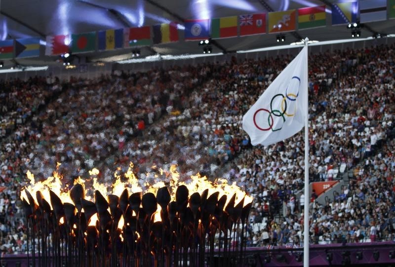 © Reuters. اختيار لوس انجليس للتقدم بعرض أمريكي لاستضافة أولمبياد 2024 الصيفي
