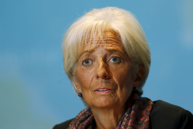 © Reuters. Diretora-gerente do Fundo Monetário Internacional, Christine Lagarde, durante conferência em Jacarta