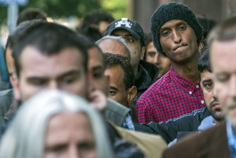© Reuters. Italia, Francia y Alemania instan a revisar las normas de asilo en la UE