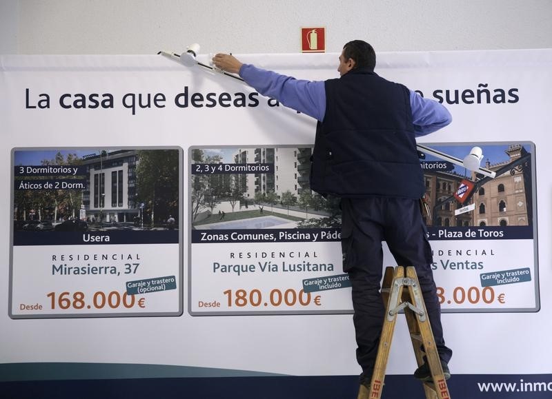 © Reuters. El precio de la vivienda en España baja en agosto un 0,9 por ciento interanual 