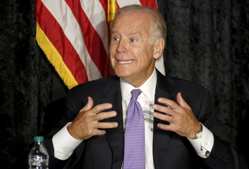 © Reuters. Vice-presidente dos Estados Unidos, Joe Biden, durante encontro na Flórida