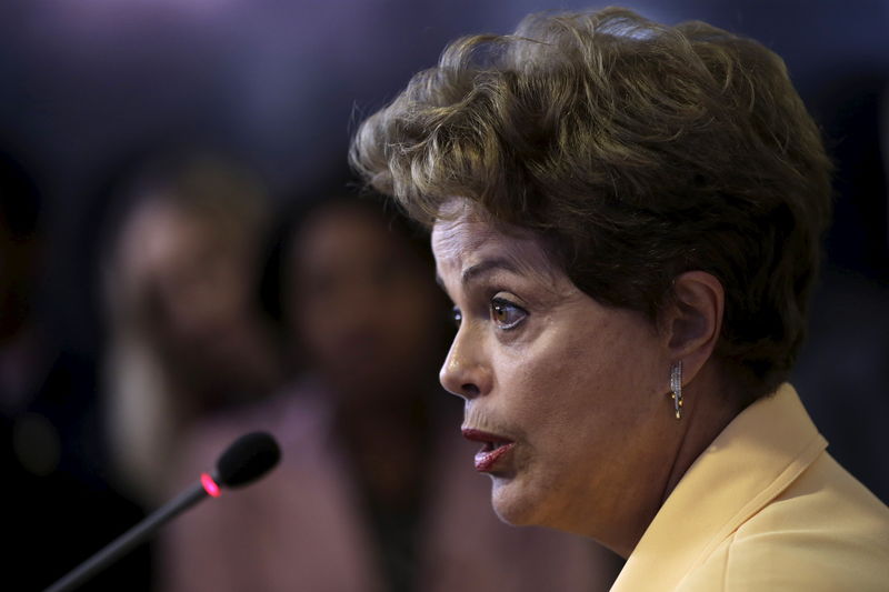 © Reuters. Presidente Dilma Rousseff durante evento em Brasília