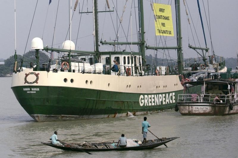 © Reuters. LES REGRETS DE L'AGENT QUI A COULÉ LE "RAINBOW WARRIOR"