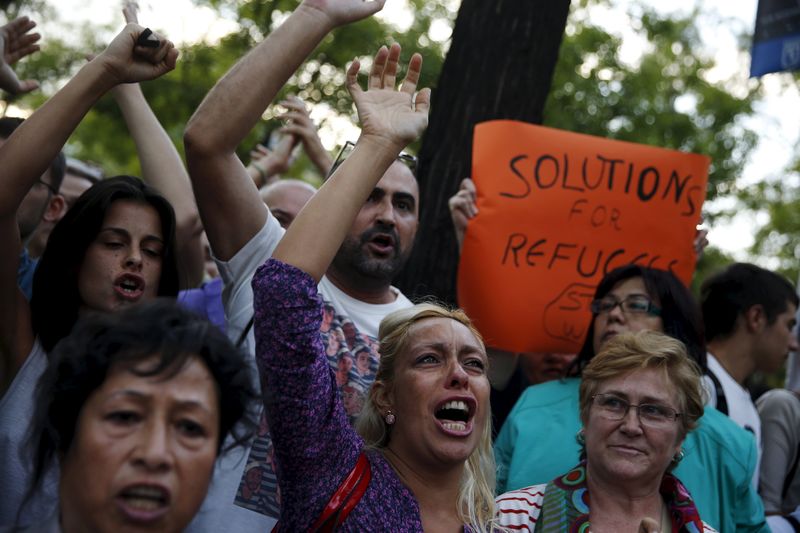 © Reuters. Convocadas manifestaciones el domingo en solidaridad con los refugiados