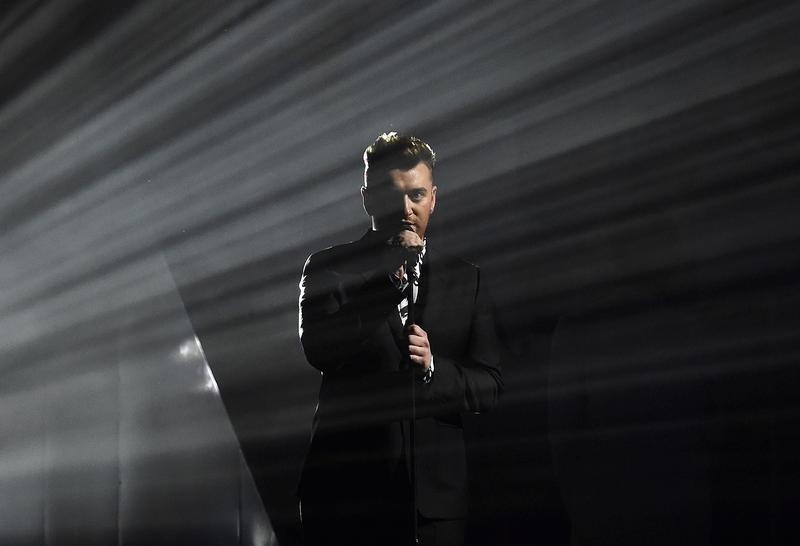 © Reuters. Sam Smith durante apresentação em Londres