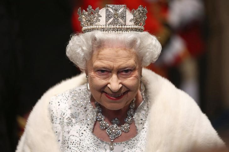 © Reuters. Rainha Elizabeth durante evento no Palácio de Westminster em Londres