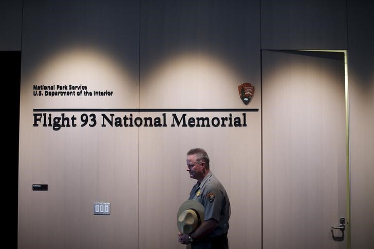 © Reuters. Memorial Nacional do Voo 93 em Shanksville, na Pensilvânia