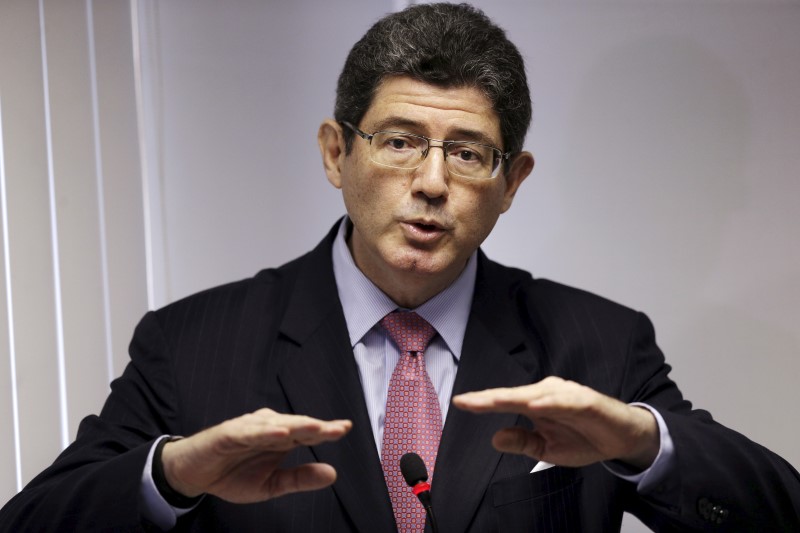 © Reuters. Ministro da Fazenda, Joaquim Levy, em Brasília