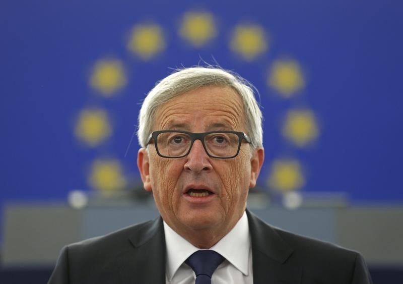 © Reuters. Presidente da Comissão Europeia, Jean-Claude Juncker