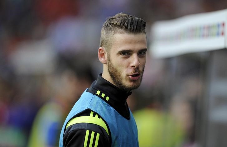 © Reuters. Goleiro espanhol David de Gea