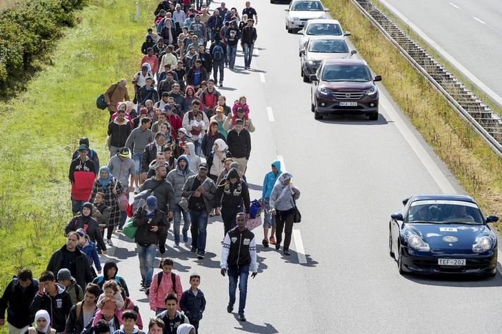 © Reuters. La Europa sin fronteras se desvanece por la crisis de los refugiados 