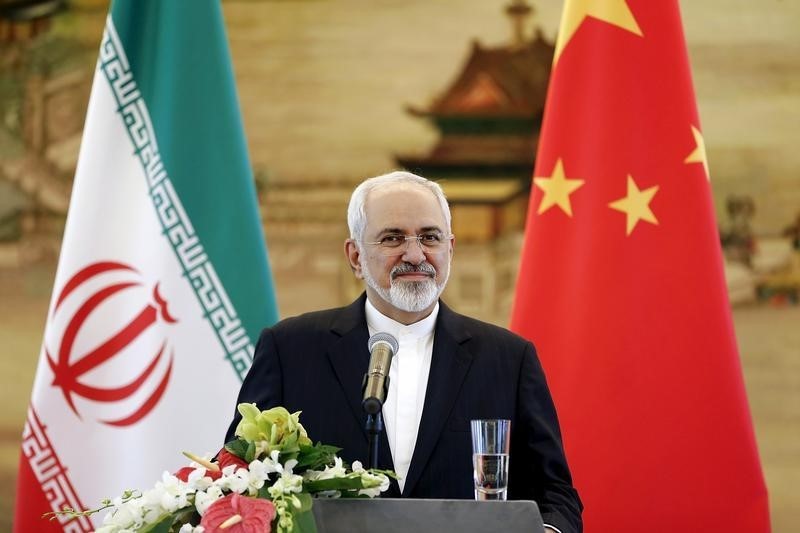 © Reuters. ايران تطلب المساعدة من الصين في حل توترات الشرق الأوسط