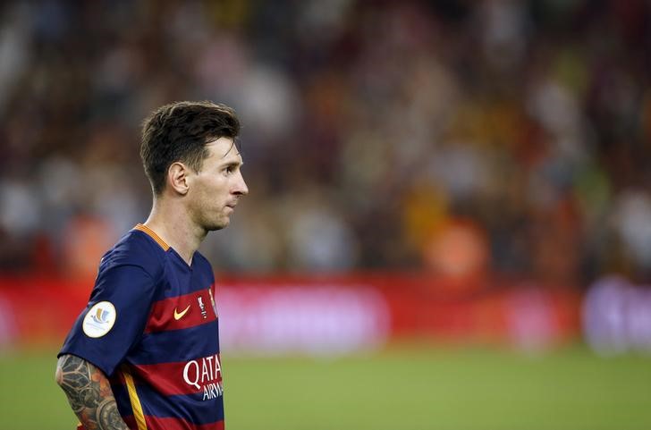 © Reuters. Barcelona comienza su defensa del título de Champions ante una temerosa Roma