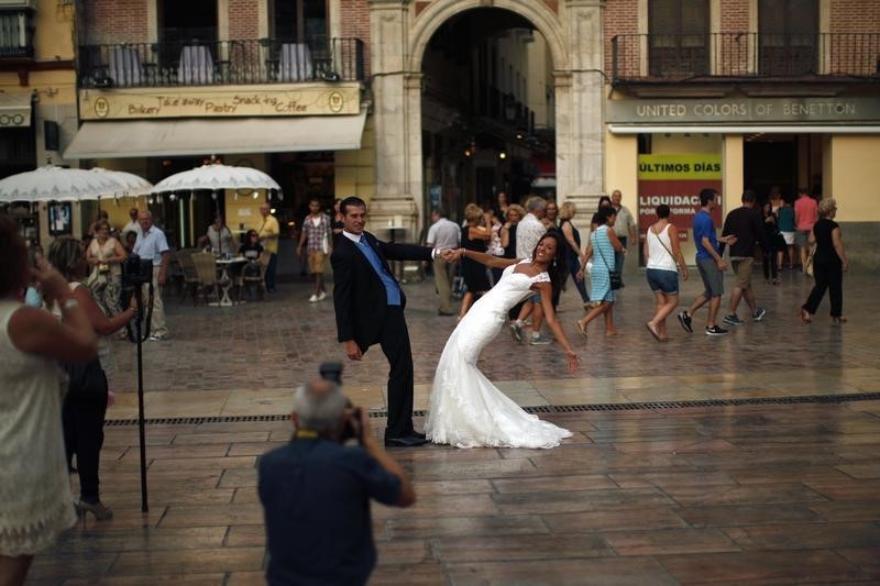 © Reuters. El número de divorcios en España subió un 5,4 por ciento en 2014  