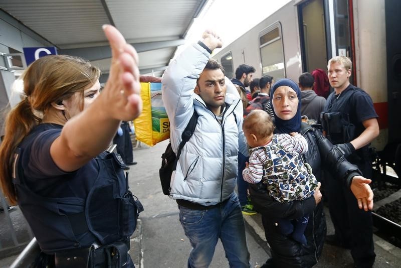 © Reuters. Alemania insta a penalizar a los países de la UE que rechacen refugiados 