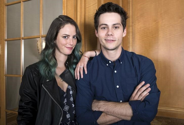 © Reuters. Atores Kaya Scodelario e Dylan O'Brien, de 