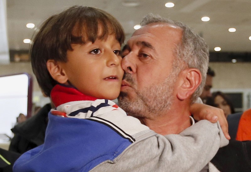 © Reuters. El refugiado sirio llegado a España dice estar viviendo 