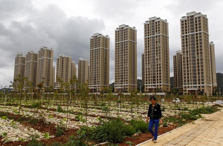 © Reuters. اسعار المساكن في الصين ترتفع 0.3% في اغسطس مواصلة الصعود للشهر الرابع