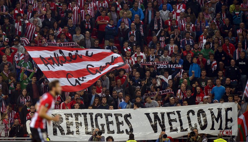 © Reuters. El Villarreal cae en Viena, el Athletic remonta en casa con el Augsburgo