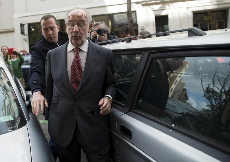© Reuters. La Audiencia Nacional vuelve a enviar el caso Rato a un juzgado madrileño