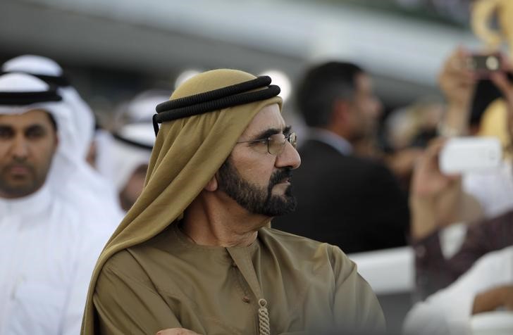 © Reuters. وفاة ابن حاكم دبي والإمارة تعلن الحداد ثلاثة أيام