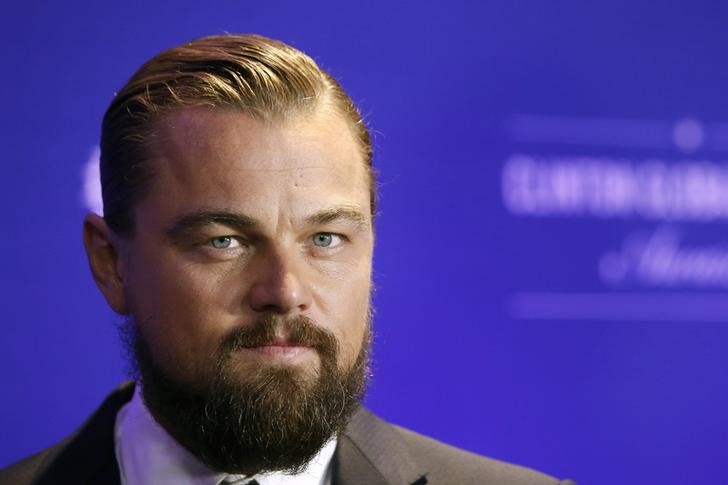 © Reuters. Ator Leonardo DiCaprio durante evento em Nova York