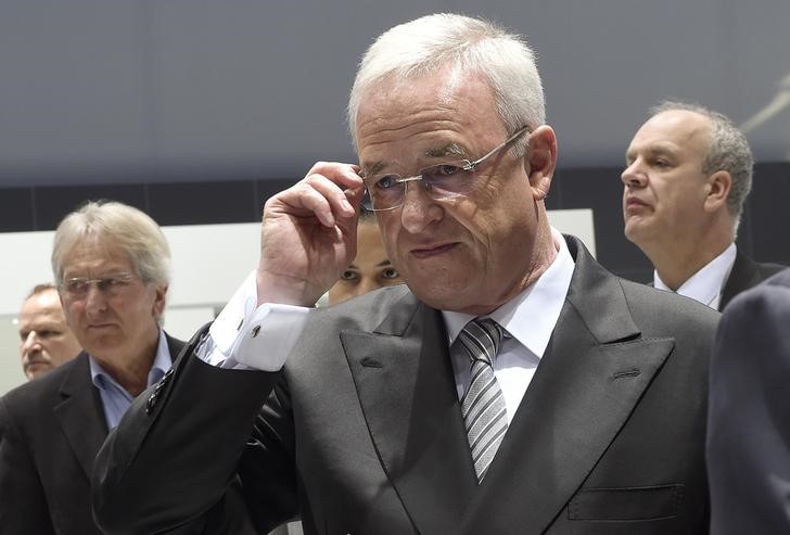 © Reuters. Martin Winterkorn, ex-presidente-executivo da Volkswagen, em Hanover