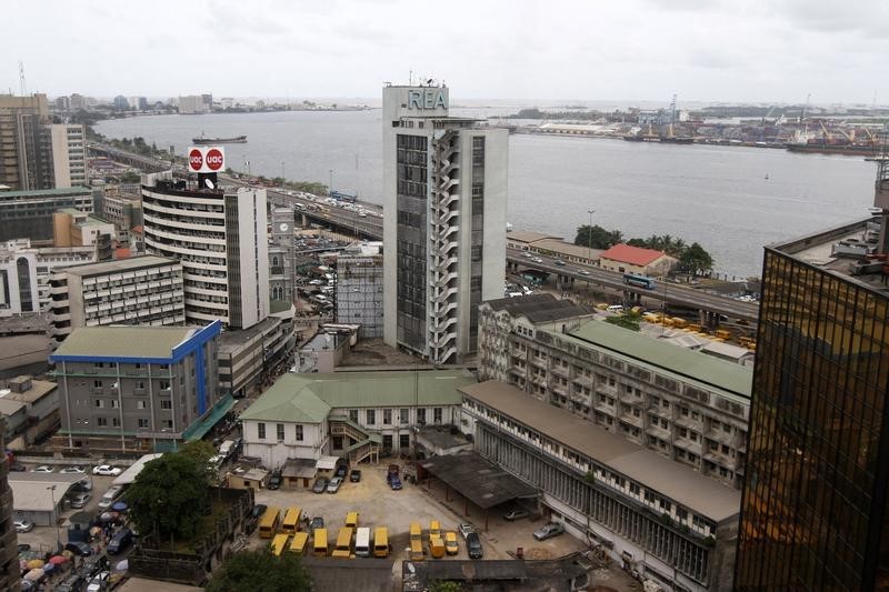 © Reuters. A view is seen of the Nigeria stock exchange building in the central business district in Lagos