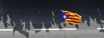 © Reuters. El debate sobre la independencia de Cataluña se centra en la pertenencia a la UE