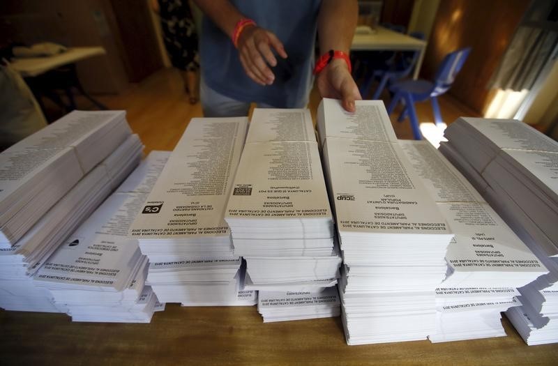 © Reuters. DATOS CLAVE- Cataluña se somete al voto de 5,5 millones de personas
