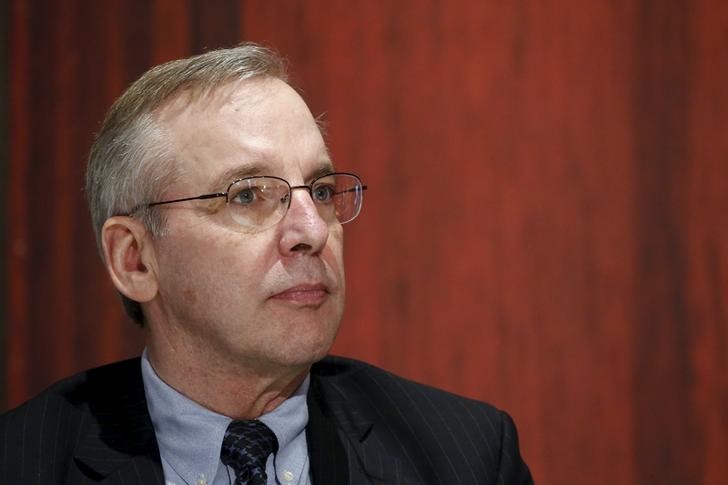 © Reuters. Dudley, president and chief executive officer of the Federal Reserve Bank of New York, attends the Economic Club of New York Leadership Excellence Award in New York