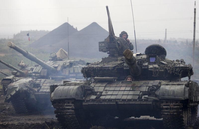 © Reuters. روسيا تأمل في اتفاق لعقد انتخابات في شرق أوكرانيا قريبا