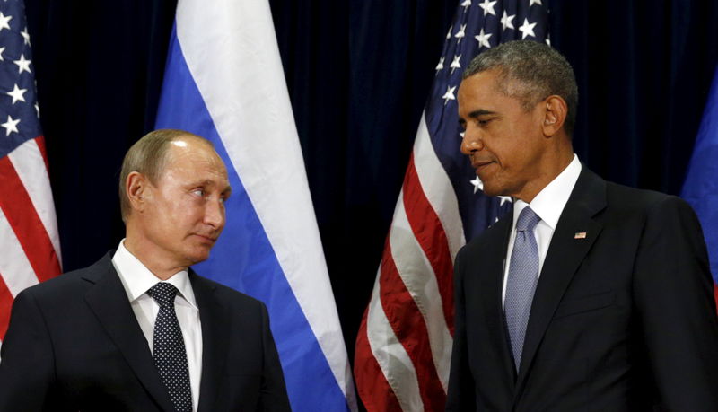 © Reuters. بوتين يقول إن اجتماعه مع أوباما كان "مفيدا جدا وصريحا"