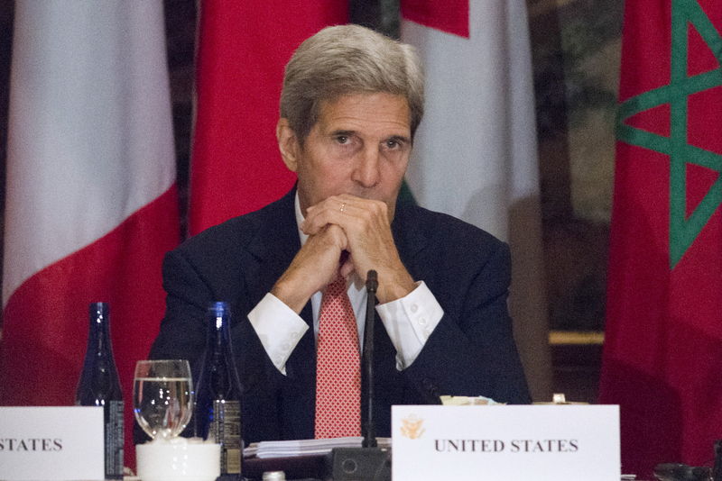 © Reuters. Secretário de Estado norte-americano, John Kerry, durante evento em Nova York